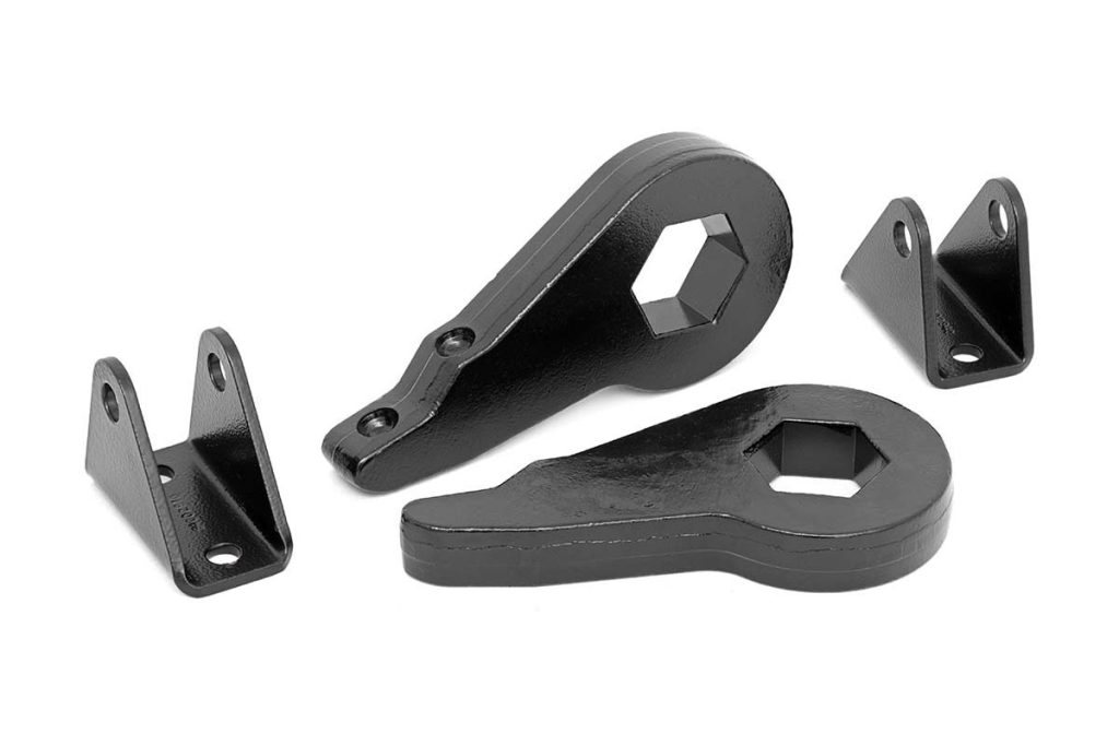 Rough Country 2 Inch Leveling Kit FK/FF Code Shock Ext Chevy/GMC 2500HD (01-10)