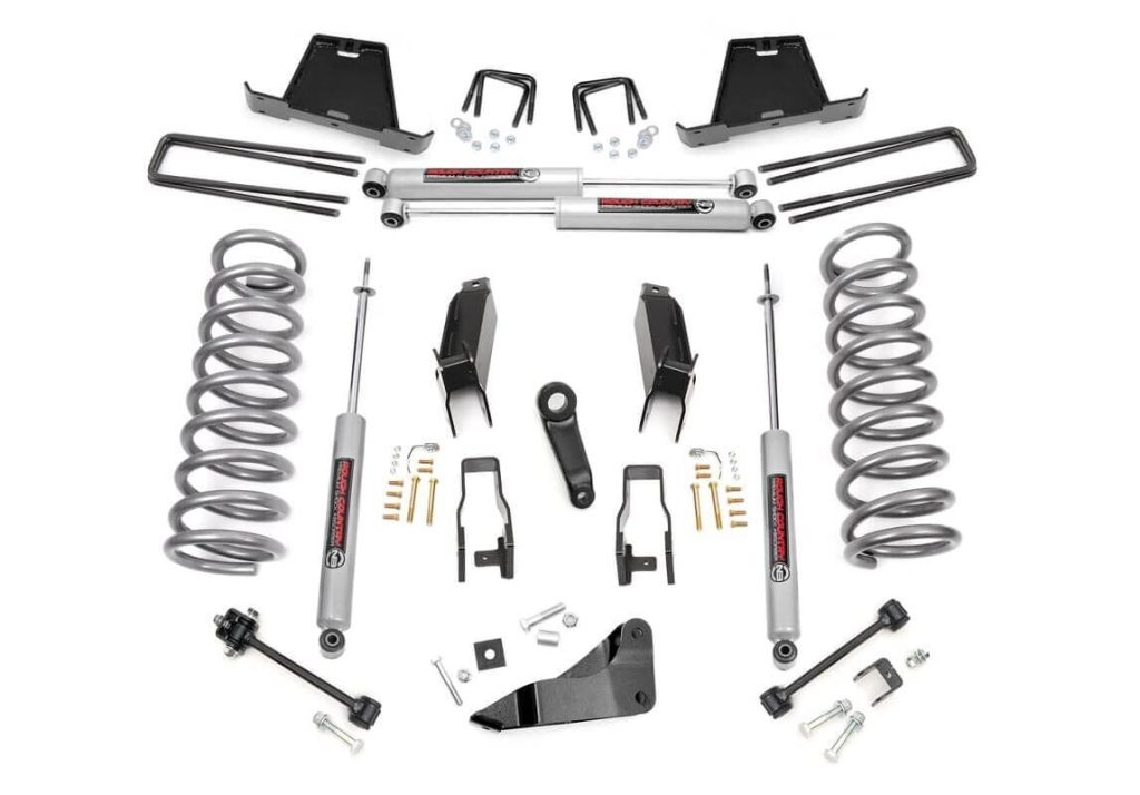 Rough Country 5 Inch Lift Kit Ram 2500/3500 Mega Cab 4WD (2010)