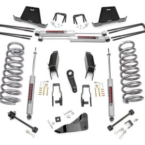 Rough Country 5 Inch Lift Kit Gas Ram 2500 Mega Cab 4WD (2008)