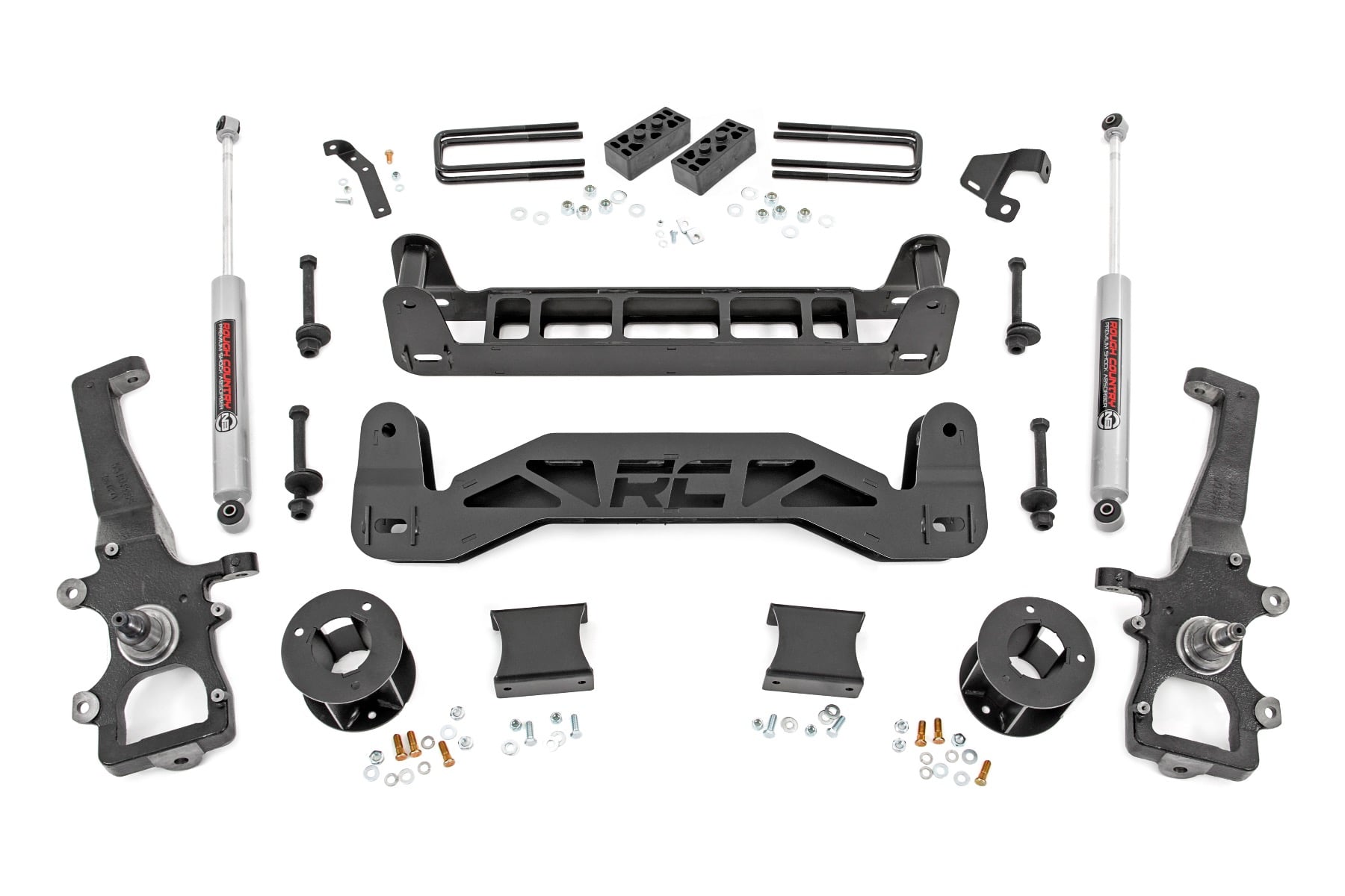 Rough Country 4 Inch Lift Kit Ford F-150 2WD (2004-2008)