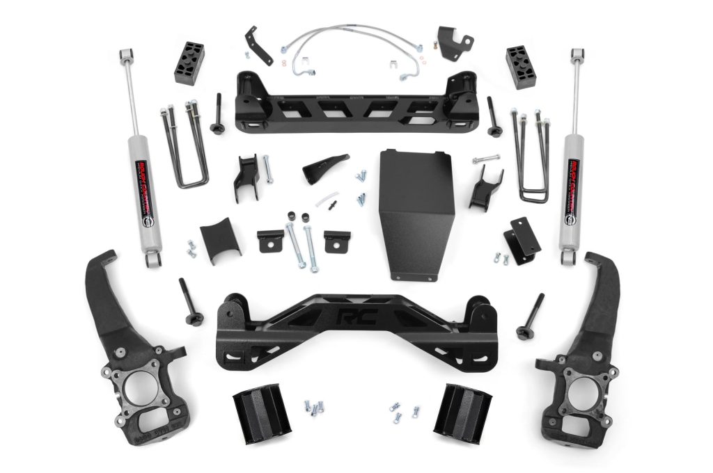 Rough Country 4 Inch Lift Kit Ford F-150 4WD (2004-2008)