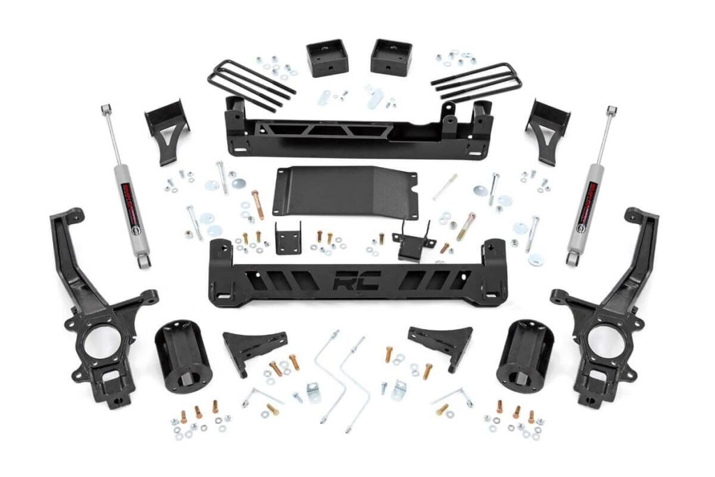 Rough Country 6 Inch Lift Kit Nissan Frontier 2WD/4WD (2005-2021)