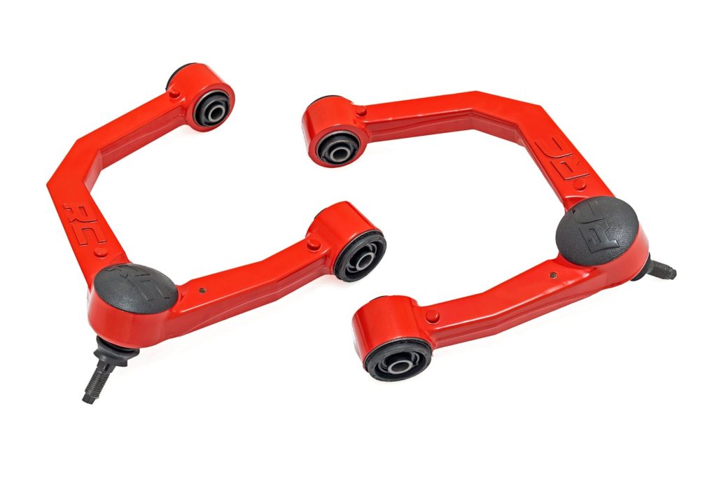 Rough Country Red Forged Upper Control Arms 3.5β³ Of Lift Toyota 4Runner (10-24)/Tacoma (05-23)