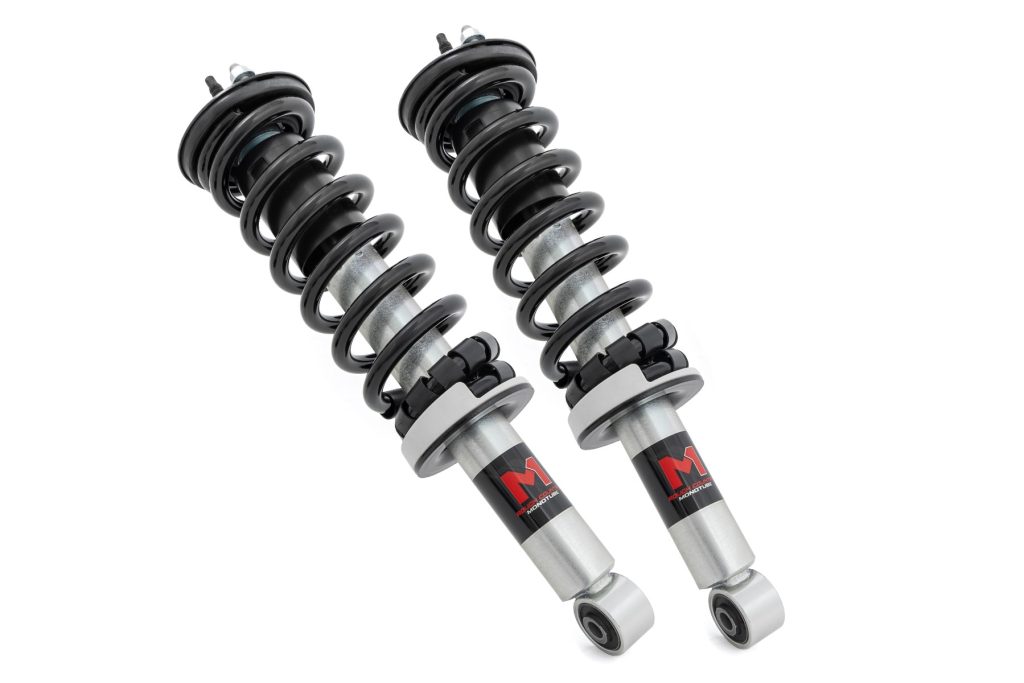 Rough Country M1 Loaded Strut Pair 2.5 Inch Nissan Frontier 4WD (2005-2026)
