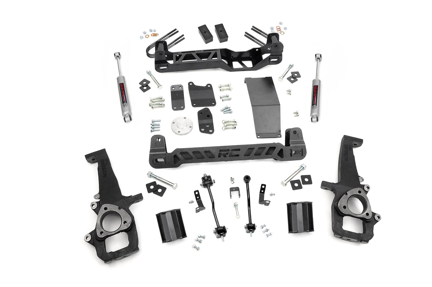 Rough Country 4 Inch Lift Kit Ram 1500 4WD (2006-2008)