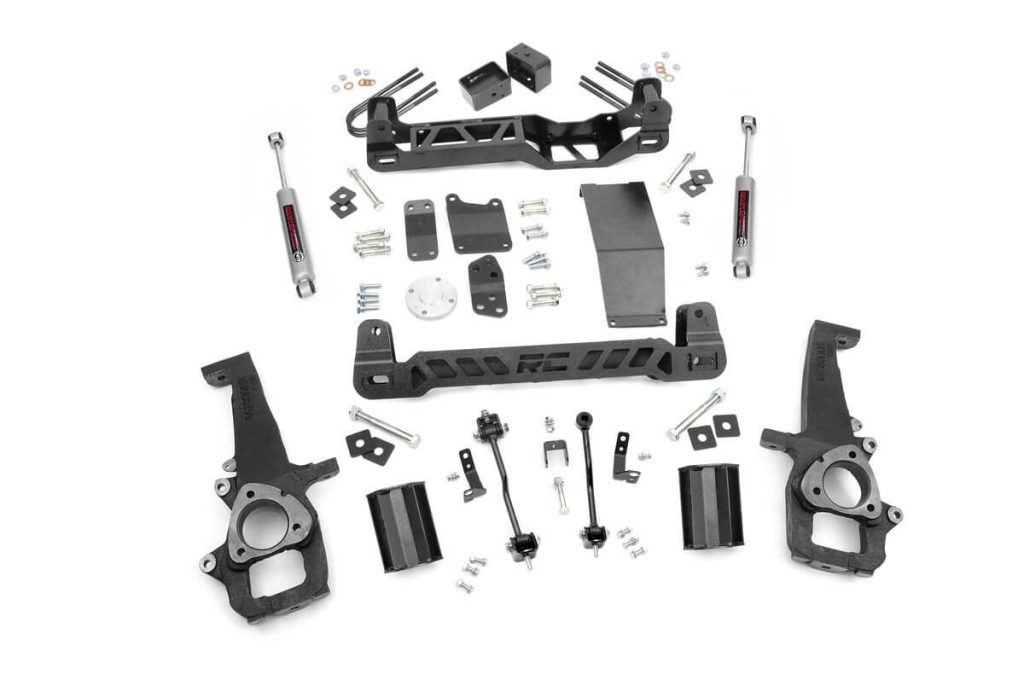 Rough Country 6 Inch Lift Kit Ram 1500 4WD (2006-2008)