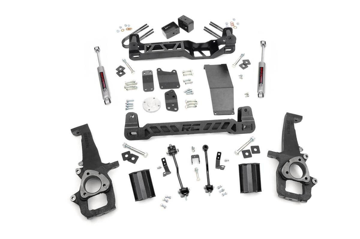 Rough Country 6 Inch Lift Kit Ram 1500 4WD (2006-2008)