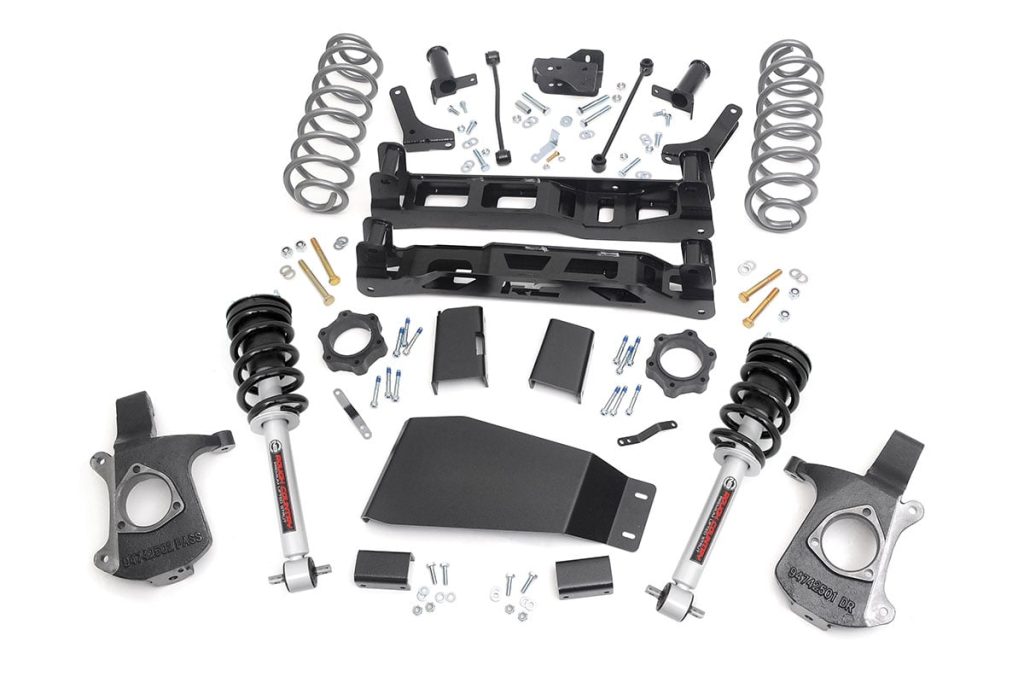 Rough Country 7.5 Inch Lift Kit N3 Struts Chevy Avalanche 2WD/4WD (2007-2013)