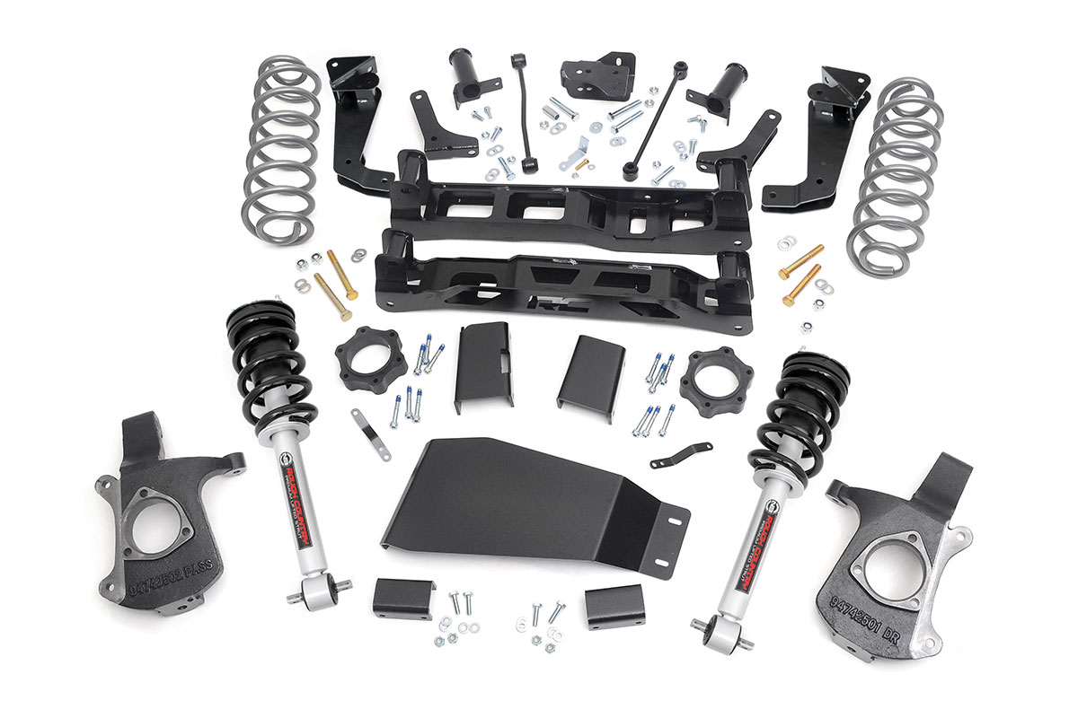 Rough Country 7.5 Inch Lift Kit N3 Struts Chevy/GMC Tahoe/Yukon 2WD/4WD (2007-2014)