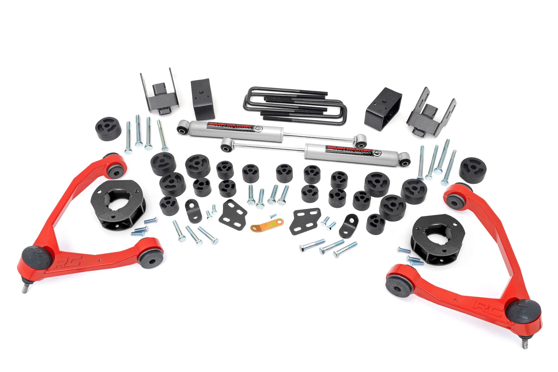 Rough Country 4.75 Inch Lift Kit Combo Chevy/GMC 1500 2WD (07-13)