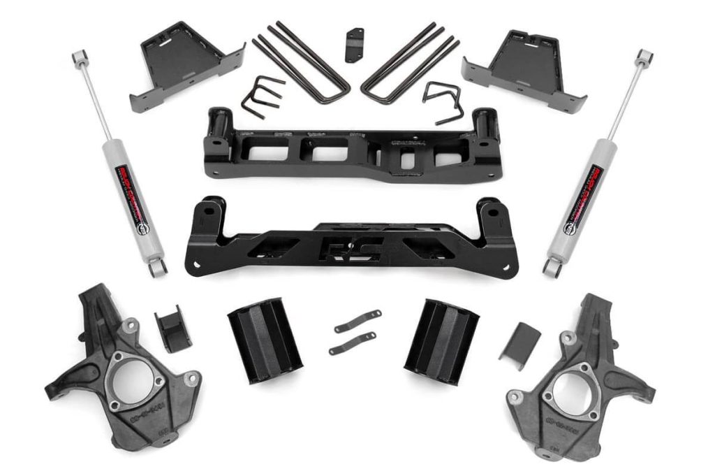 Rough Country 7.5 Inch Lift Kit Chevy Silverado & GMC Sierra 1500 2WD (2007-2013)