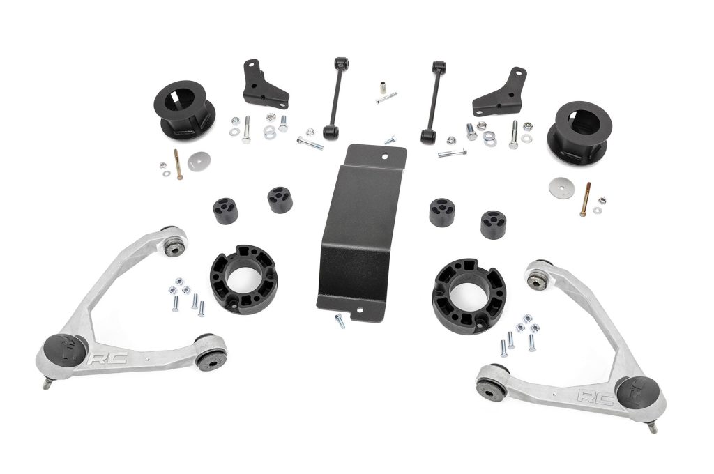 Rough Country 3.5 Inch Lift Kit Forged UCA Chevy Avalanche 2WD/4WD (2007-2013)