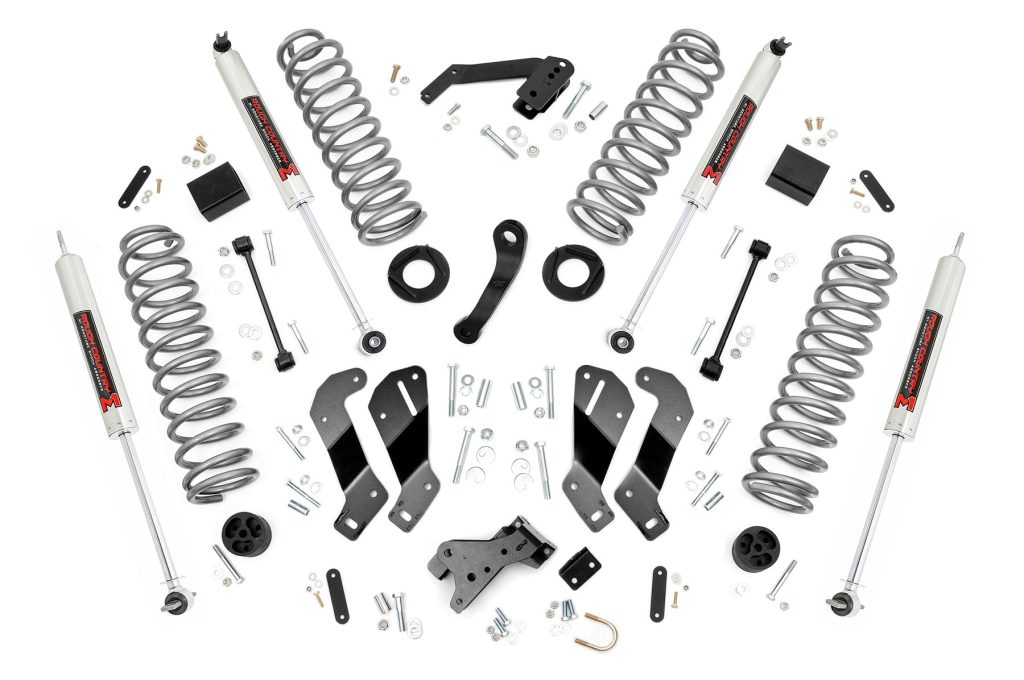 Rough Country 3.5 Inch Lift Kit M1 Jeep Wrangler JK 4WD (2007-2018)