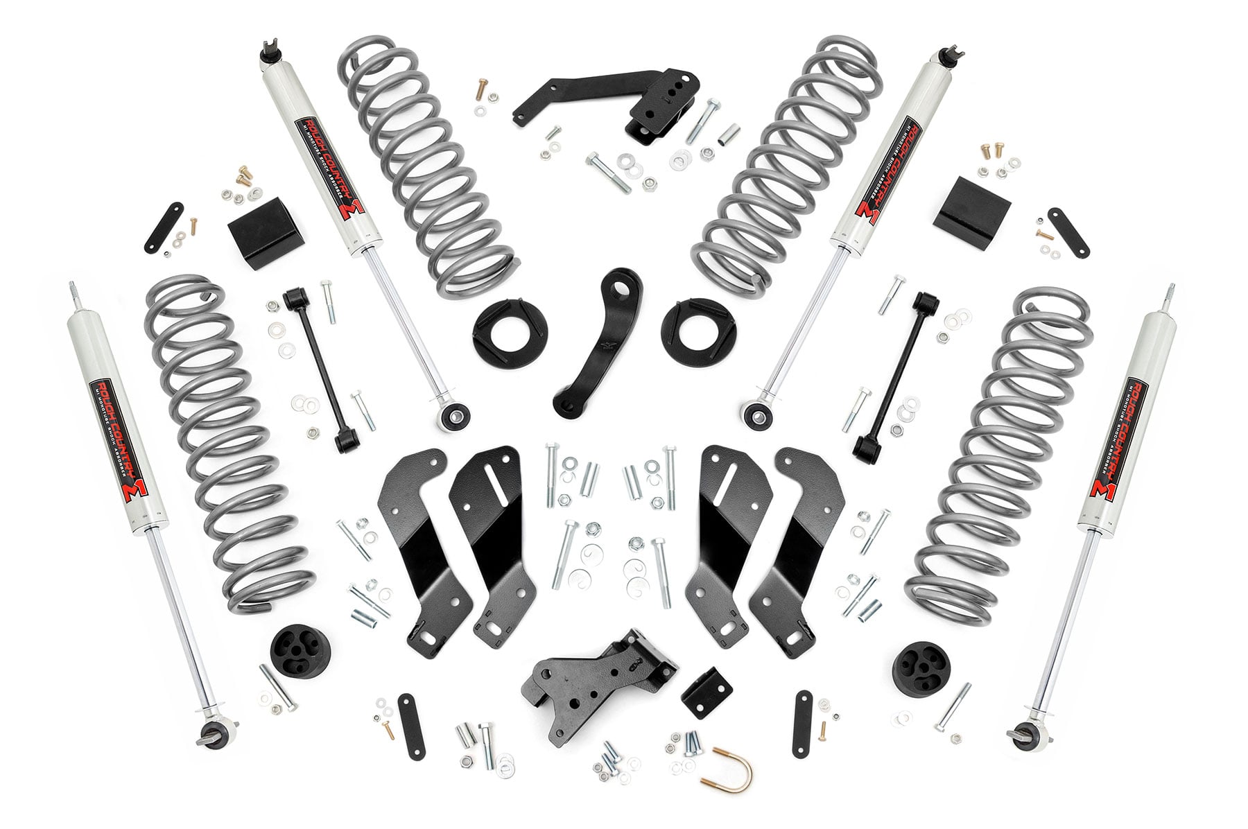 Rough Country 3.5 Inch Lift Kit M1 Jeep Wrangler JK 4WD (2007-2018)