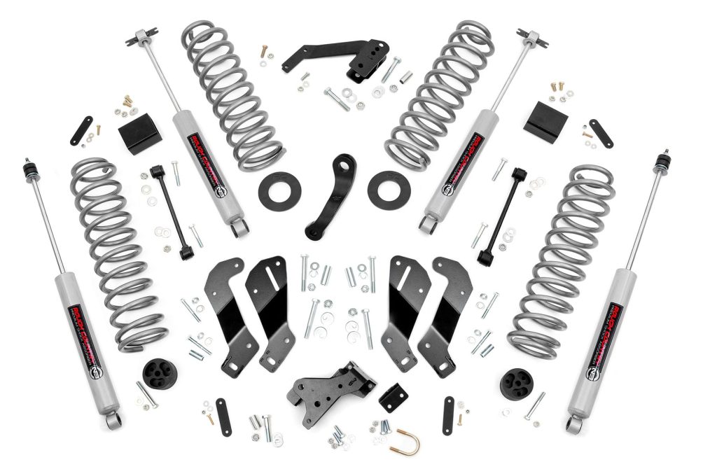 Rough Country 3.5 Inch Lift Kit Jeep Wrangler Unlimited 2WD/4WD (2007-2018)