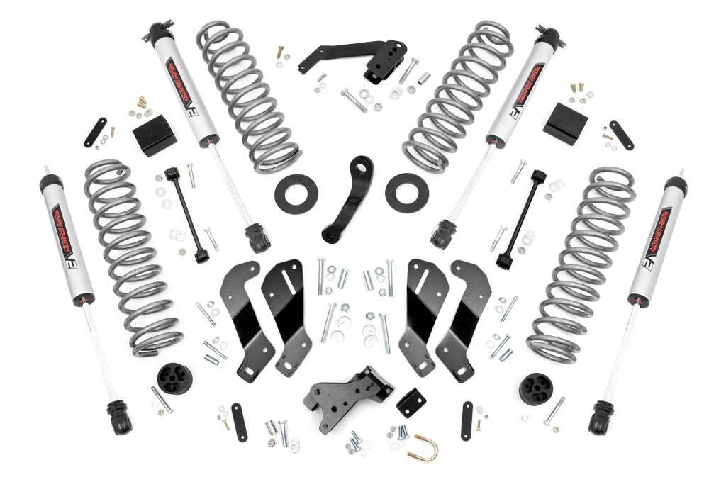Rough Country 3.5 Inch Lift Kit V2 Jeep Wrangler JK 4WD (2007-2018)