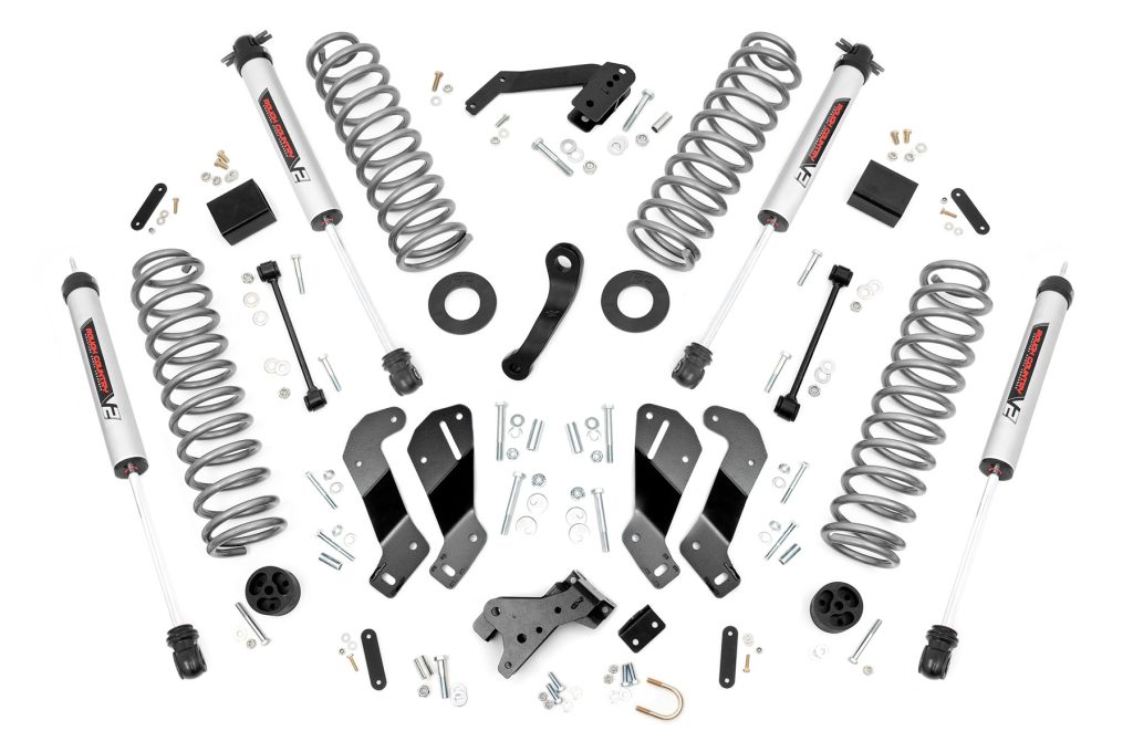 Rough Country 3.5 Inch Lift Kit V2 Jeep Wrangler Unlimited 2WD/4WD (2007-2018)