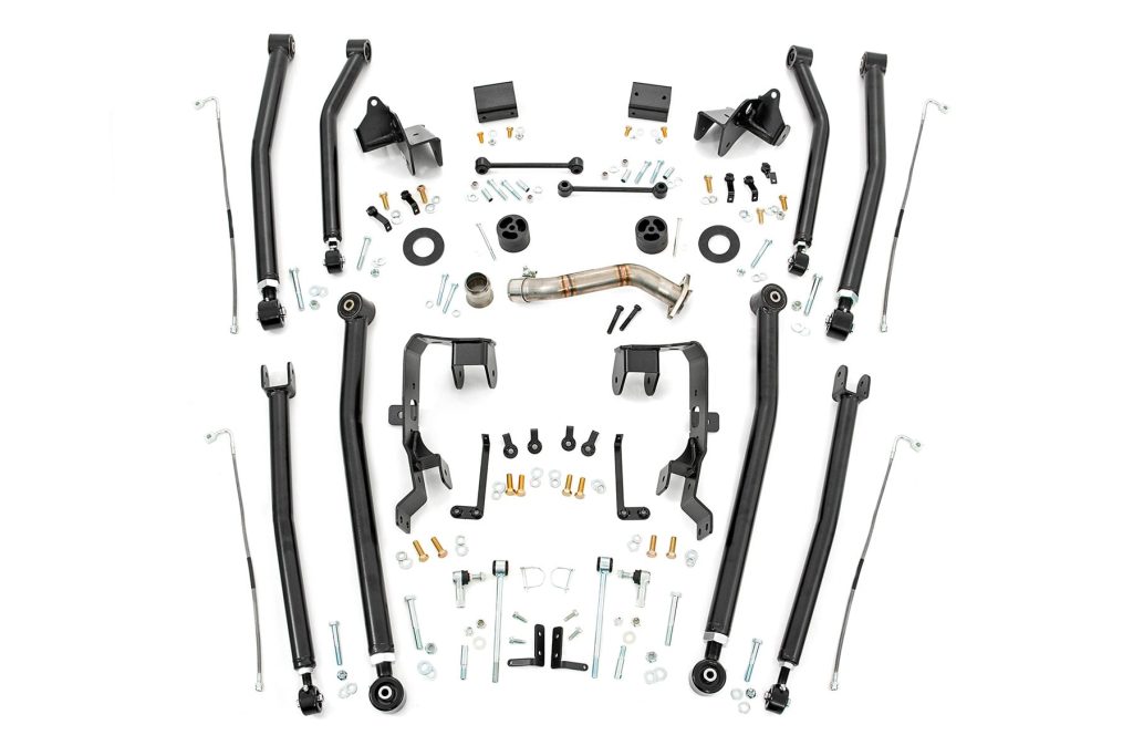 Rough Country Long Arm Upgrade Kit Jeep Wrangler JK/Wrangler Unlimited (2007-2018)