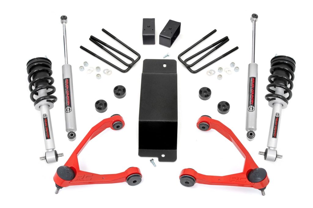 Rough Country 3.5 Inch Lift Kit UCA N3 Struts Chevy/GMC 1500 (07-13)