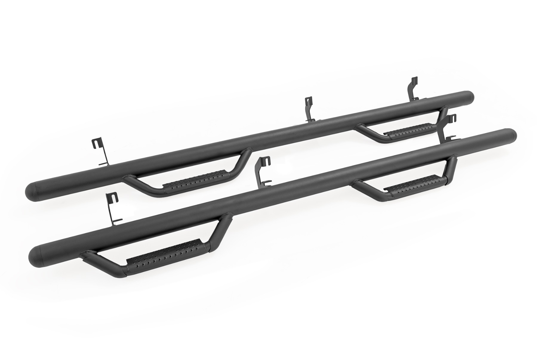 Rough Country Nerf Steps Cab Length Extended Cab 6’7″ Bed Chevy/GMC 1500 (14-18 & Classic)