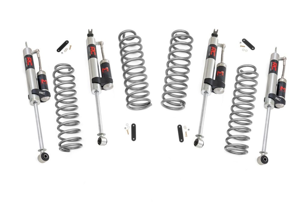 Rough Country 2.5 Inch Lift Kit Coils M1R Jeep Wrangler JK 4WD (2007-2018)