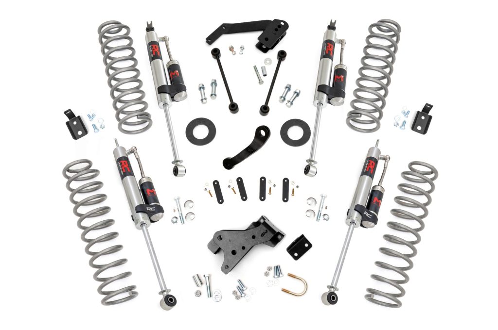 Rough Country 4 Inch Lift Kit M1R Jeep Wrangler JK 4WD (2007-2018)