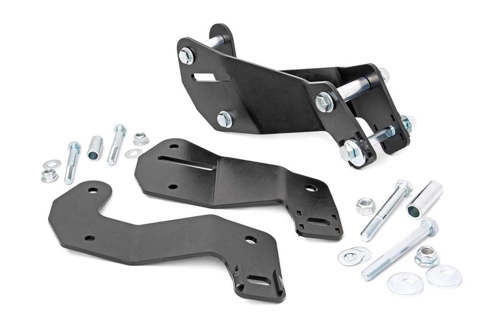 Rough Country Control Arm Relocation Kit Front Jeep Wrangler JK/Wrangler Unlimited (07-18)
