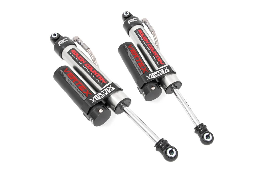 Rough Country Vertex 2.5 Reservoir Rear Shocks 5-7.5″ Chevy/GMC 1500 (07-26)