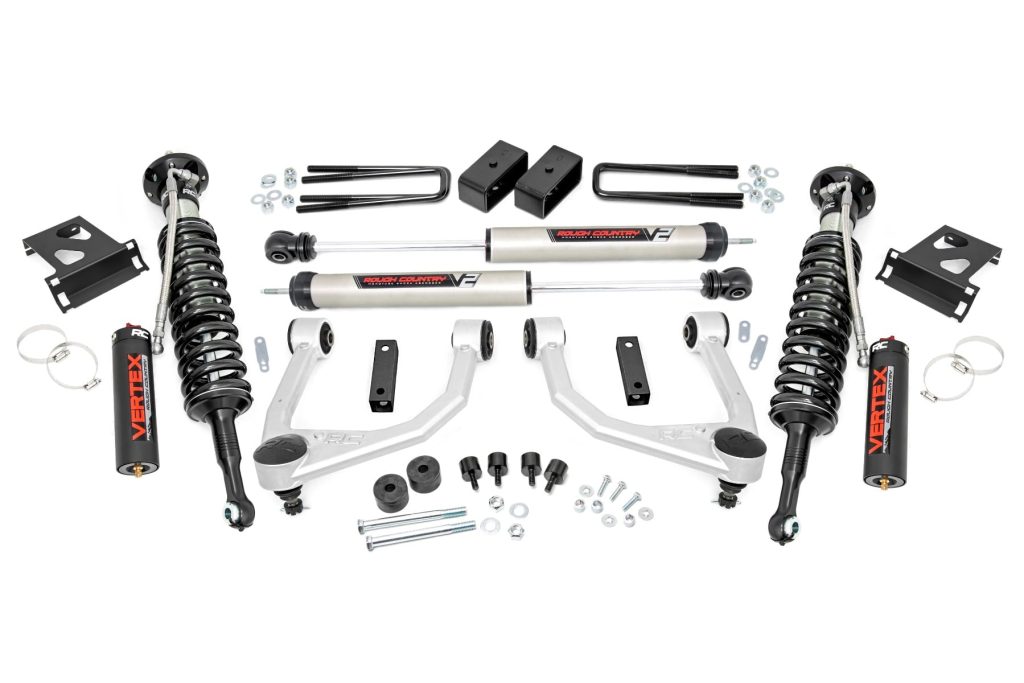Rough Country 3.5 Inch Lift Kit Vertex/V2 Toyota Tundra 4WD (2007-2021)