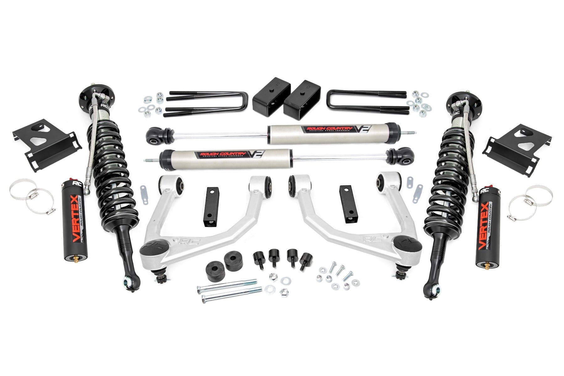 Rough Country 3.5 Inch Lift Kit Vertex/V2 Toyota Tundra 4WD (2007-2021)