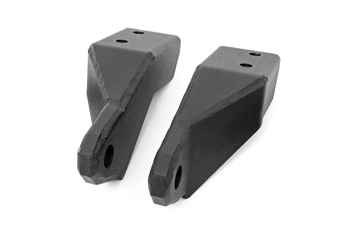 Rough Country Tow Hook Brackets Bull Bar Support Toyota Tundra 2WD/4WD (2007-2021)