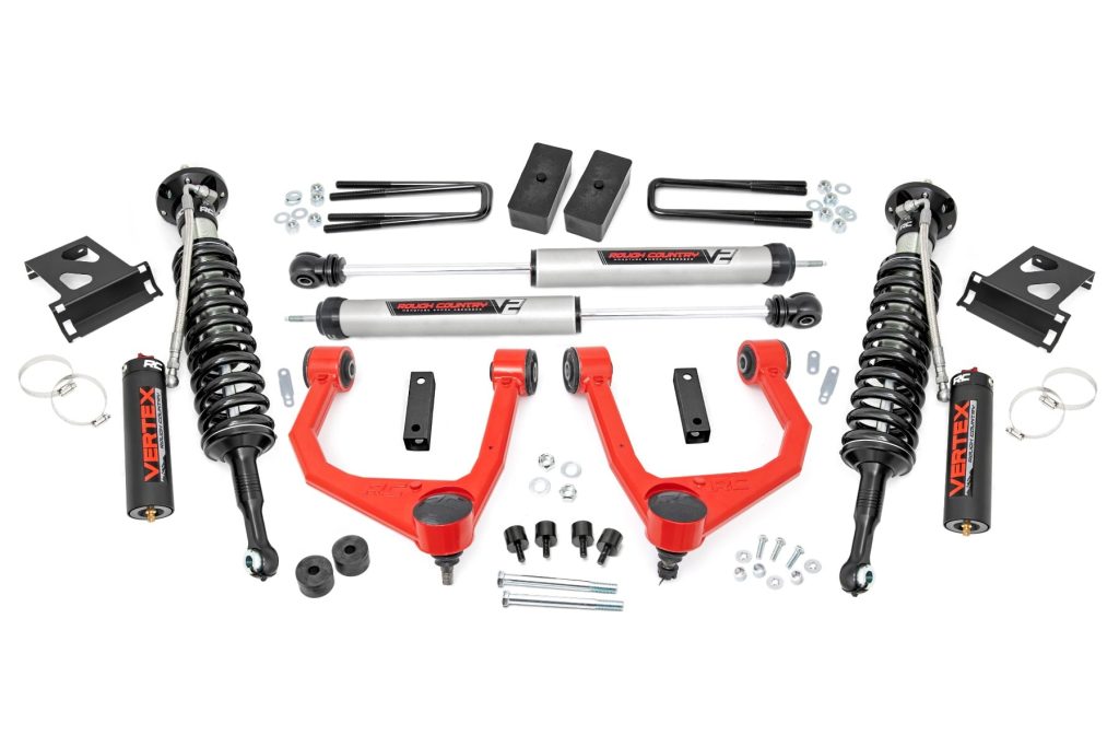 Rough Country 3.5 Inch Lift Kit Vertex/V2 Toyota Tundra 4WD (2007-2021)