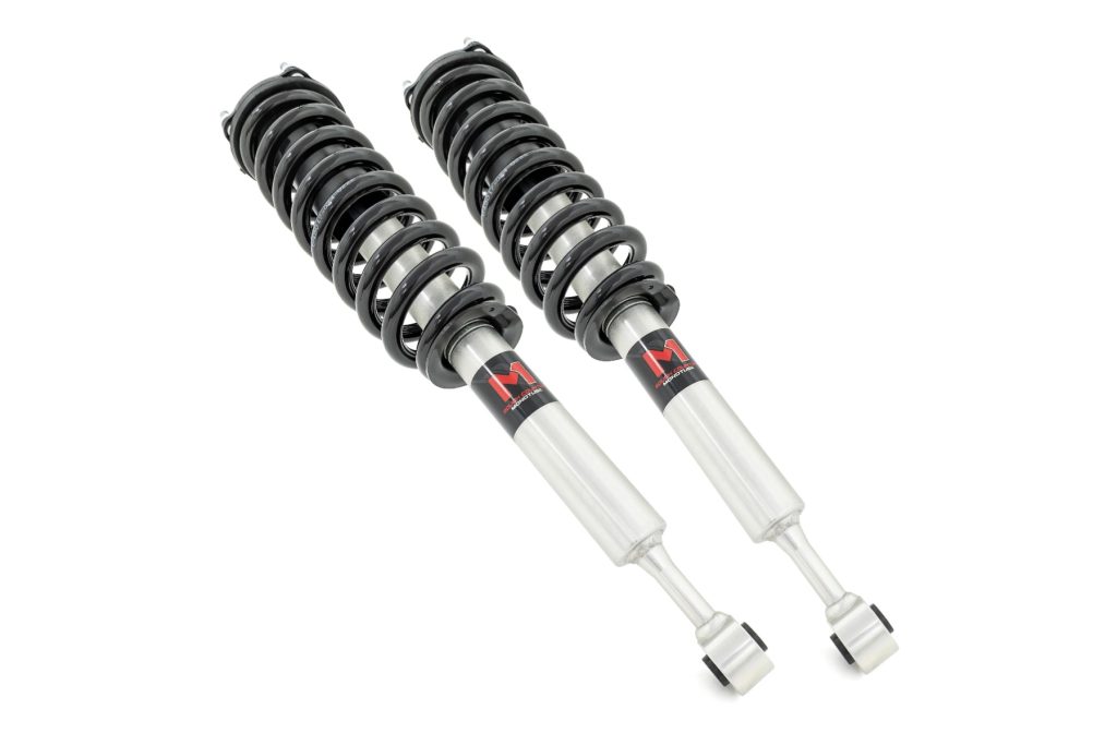 Rough Country M1 Loaded Strut Pair Monotube 6in Toyota Tundra 4WD (2007-2021)