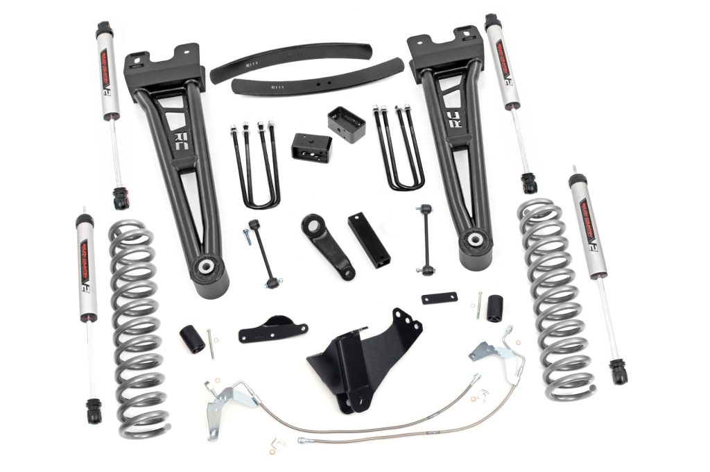 Rough Country 6 Inch Lift Kit Diesel Radius Arm V2 Ford F-250/F-350 Super Duty (08-10)