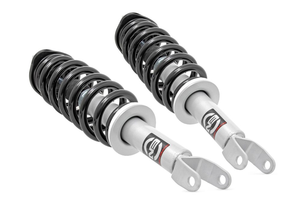 Rough Country Loaded Strut Pair Stock Ram 1500 4WD