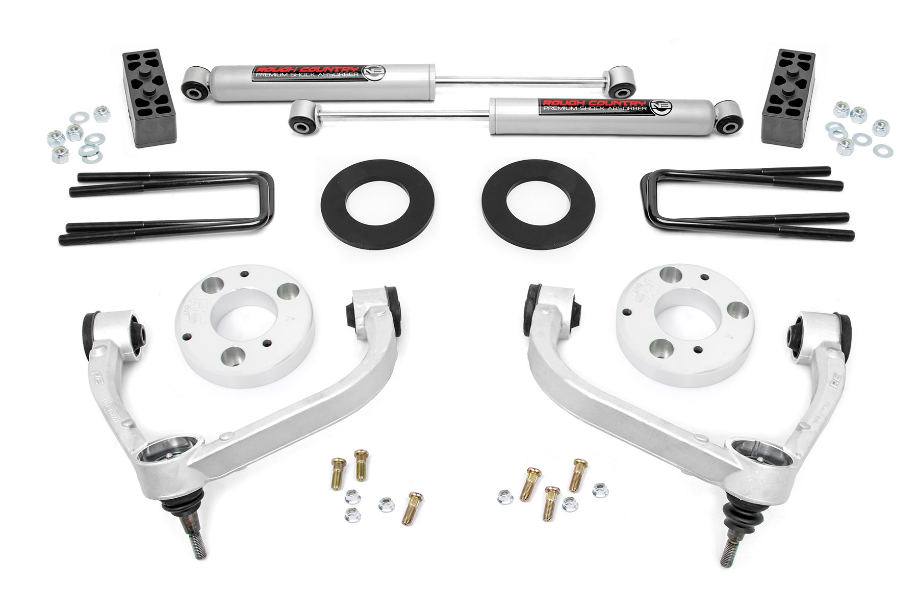 Rough Country 3 Inch Lift Kit Ford F-150 4WD (2009-2013)