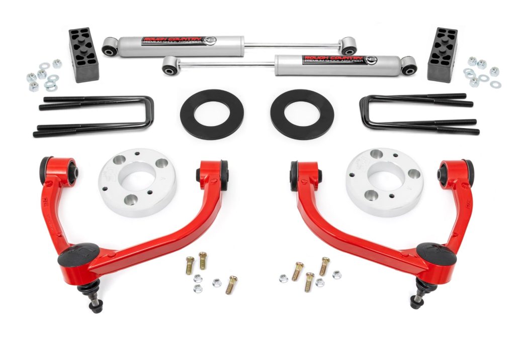 Rough Country 3 Inch Lift Kit Ford F-150 4WD (2009-2013)
