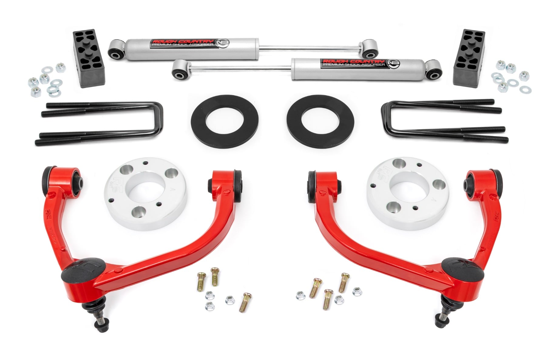 Rough Country 3 Inch Lift Kit Ford F-150 4WD (2009-2013)