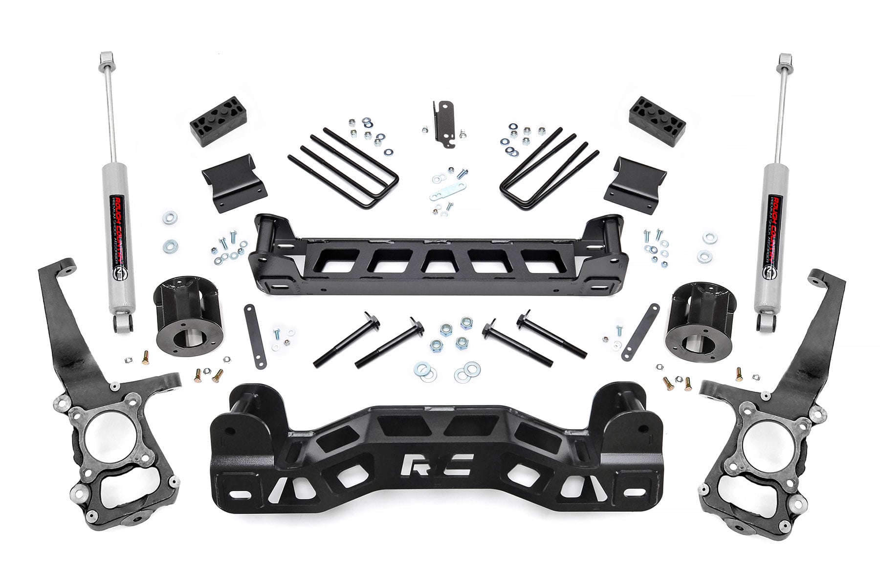 Rough Country 4 Inch Lift Kit Ford F-150 2WD (2011-2014)