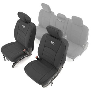 Rough Country Seat Covers Bucket Seats FR Ram 1500 2WD/4WD (2019-2026)
