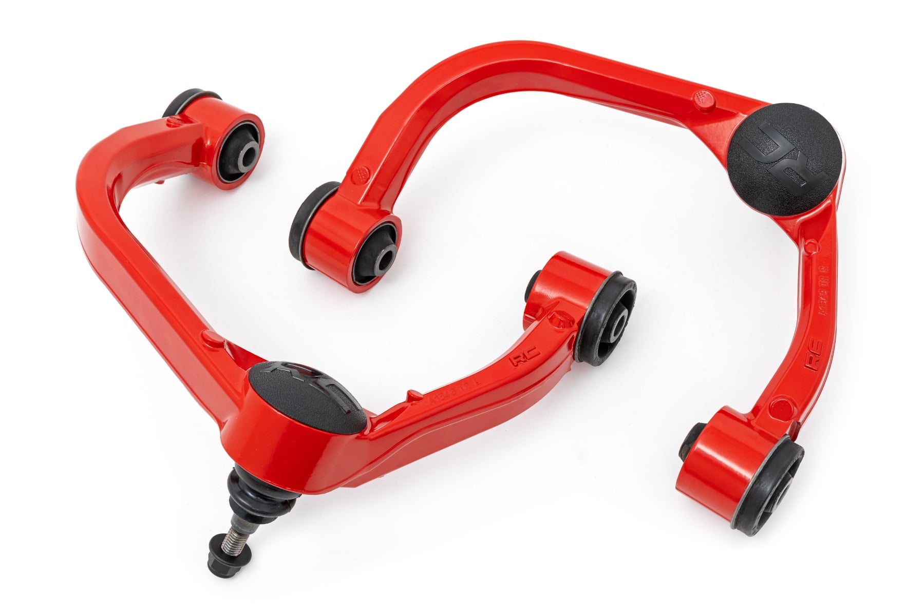 Rough Country Red Forged Upper Control Arms 2.5-3.5 Inch Lift Ford F-150 2WD/4WD (04-20)