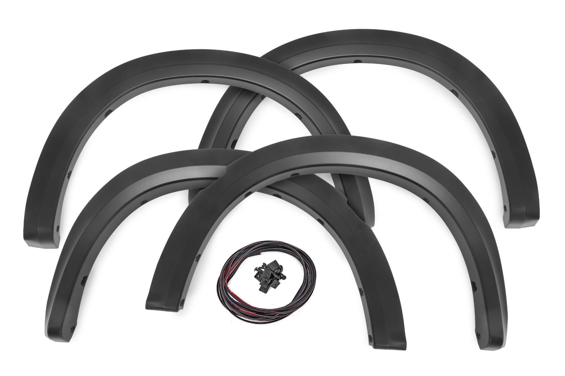 Rough Country Sport Fender Flares PRV Delmonico Red Ram 1500 2WD/4WD (2009-2018 & Classic)