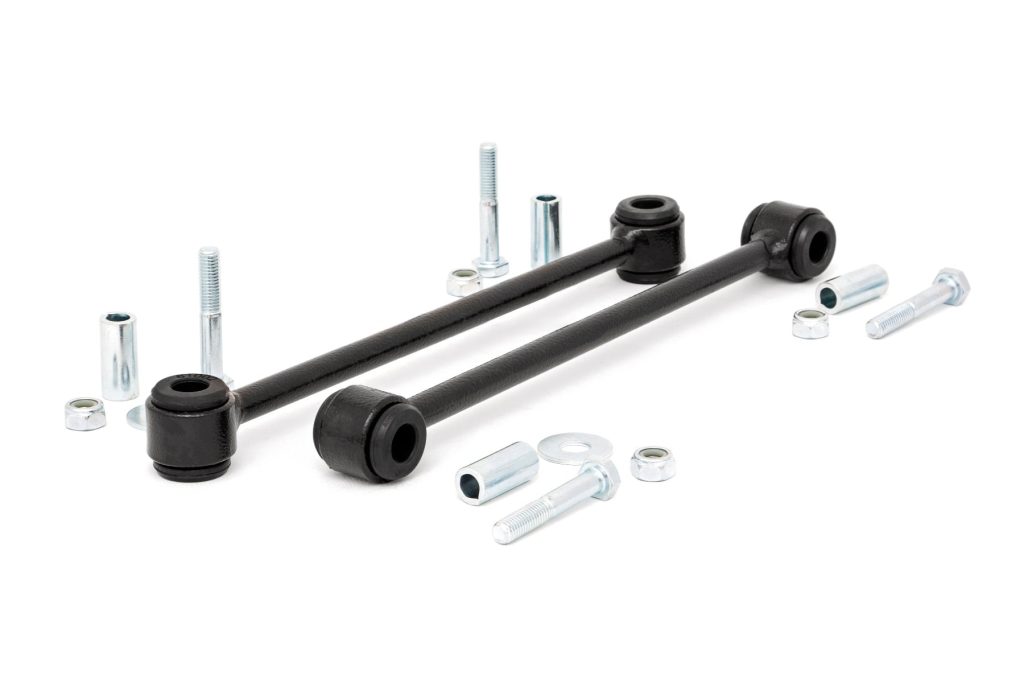 Rough Country Sway Bar Links Rear 6 Inch Lift Jeep Wrangler JK/Wrangler Unlimited (07-18)