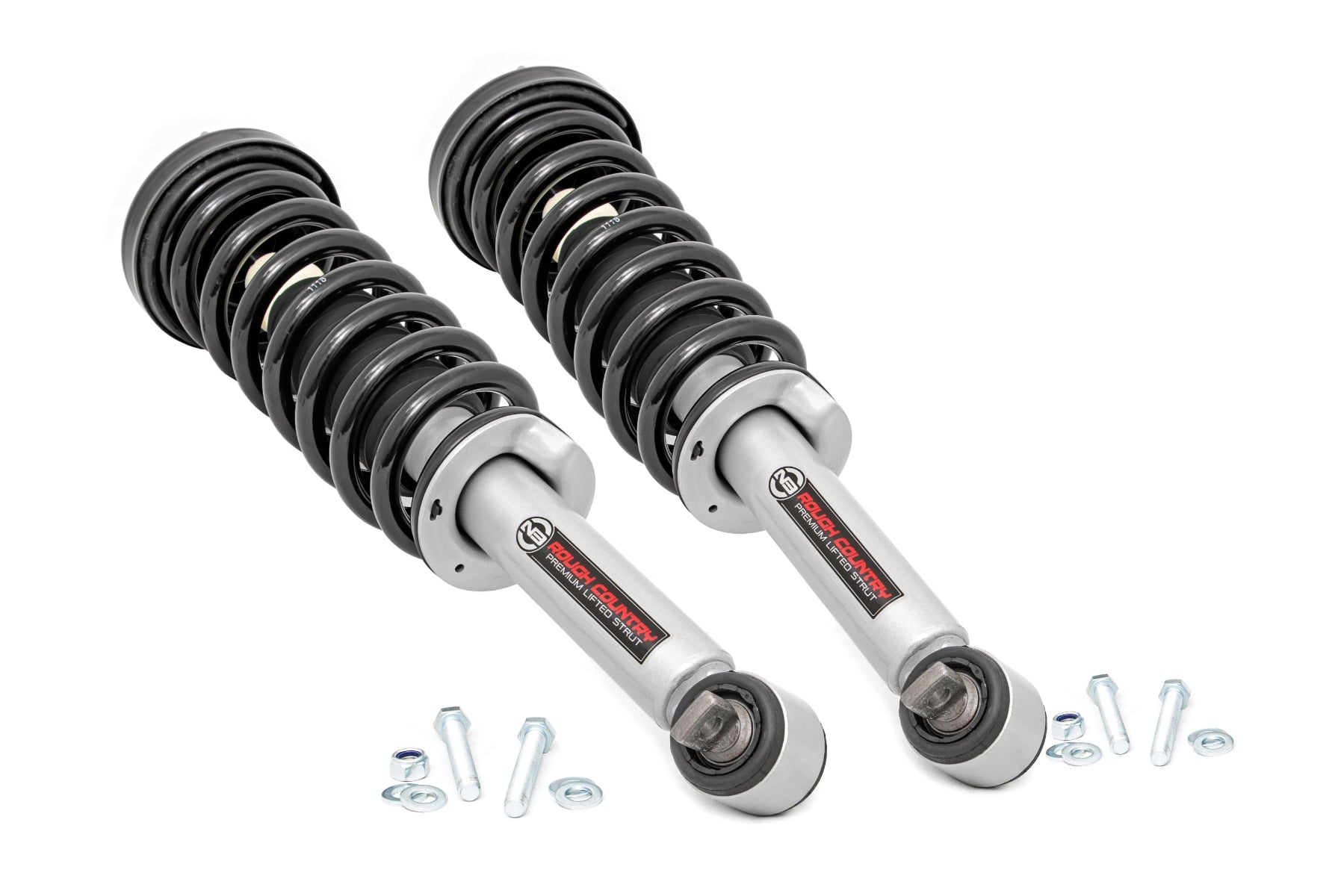 Rough Country Loaded Strut Pair 2 Inch Front Ford Bronco 4WD (2021-2026)