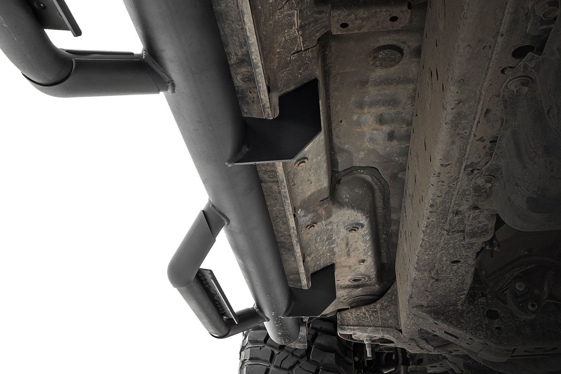 Rough Country Nerf Steps Cab Length Non Limited Toyota 4Runner 2WD/4WD (2010-2024)