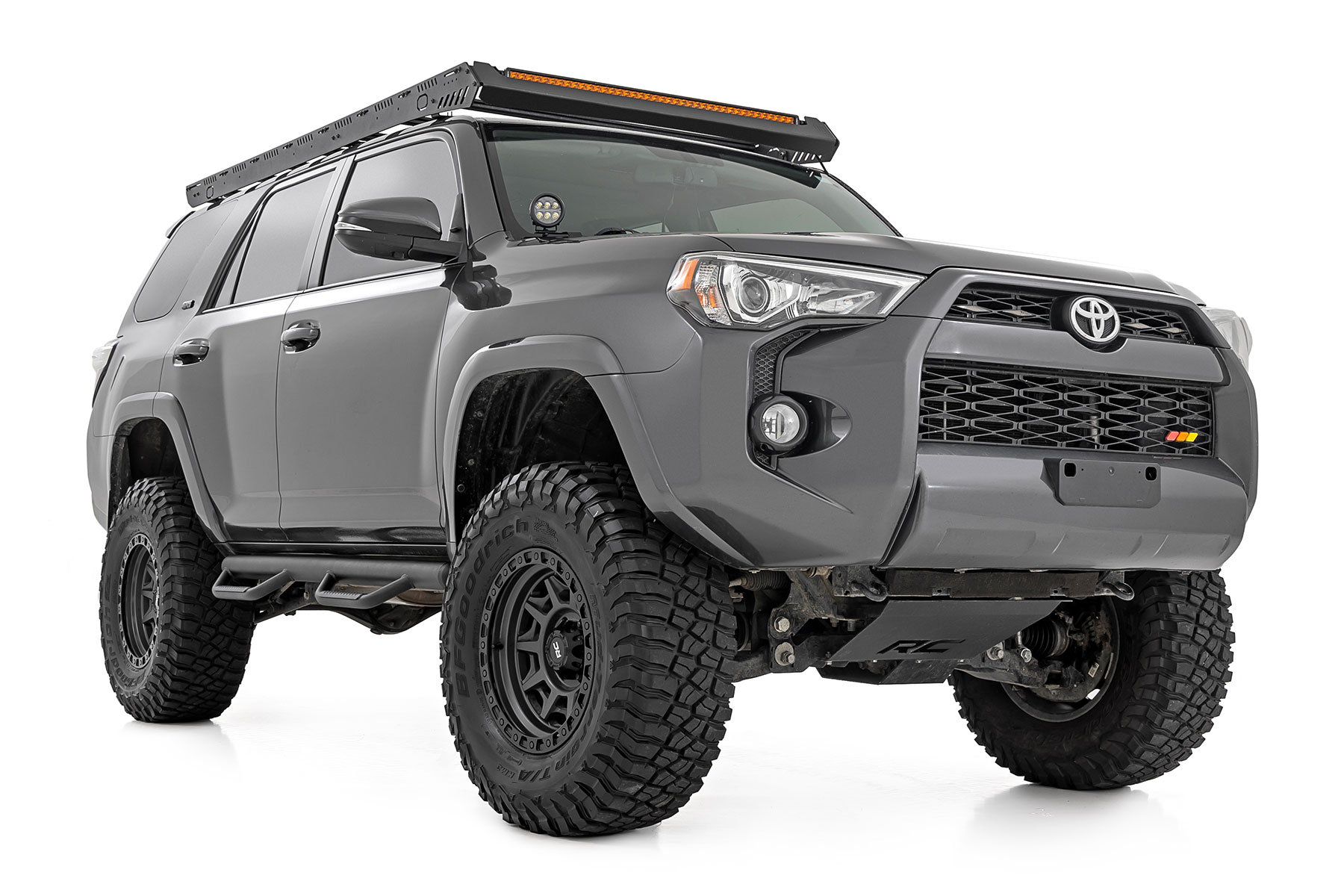 Rough Country Nerf Steps Cab Length Non Limited Toyota 4Runner 2WD/4WD (2010-2024)