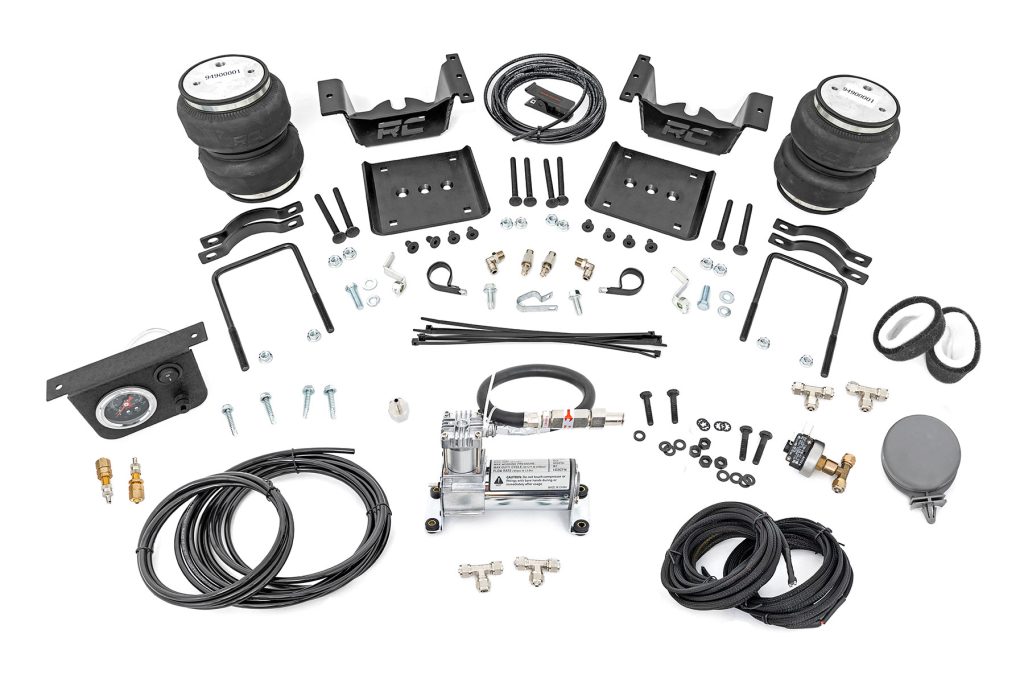 Rough Country Air Spring Kit w/compressor Chevy/GMC 1500 (07-18 & Classic)