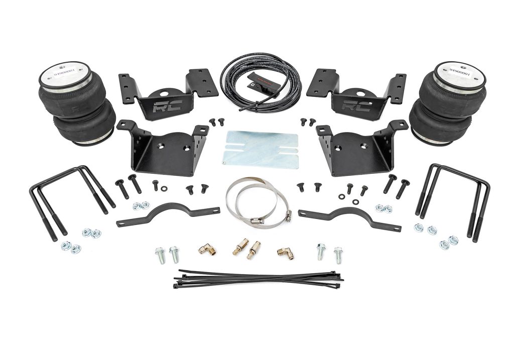 Rough Country Air Spring Kit 0-7.5″ Lift Chevy/GMC 2500HD/3500HD (11-19)