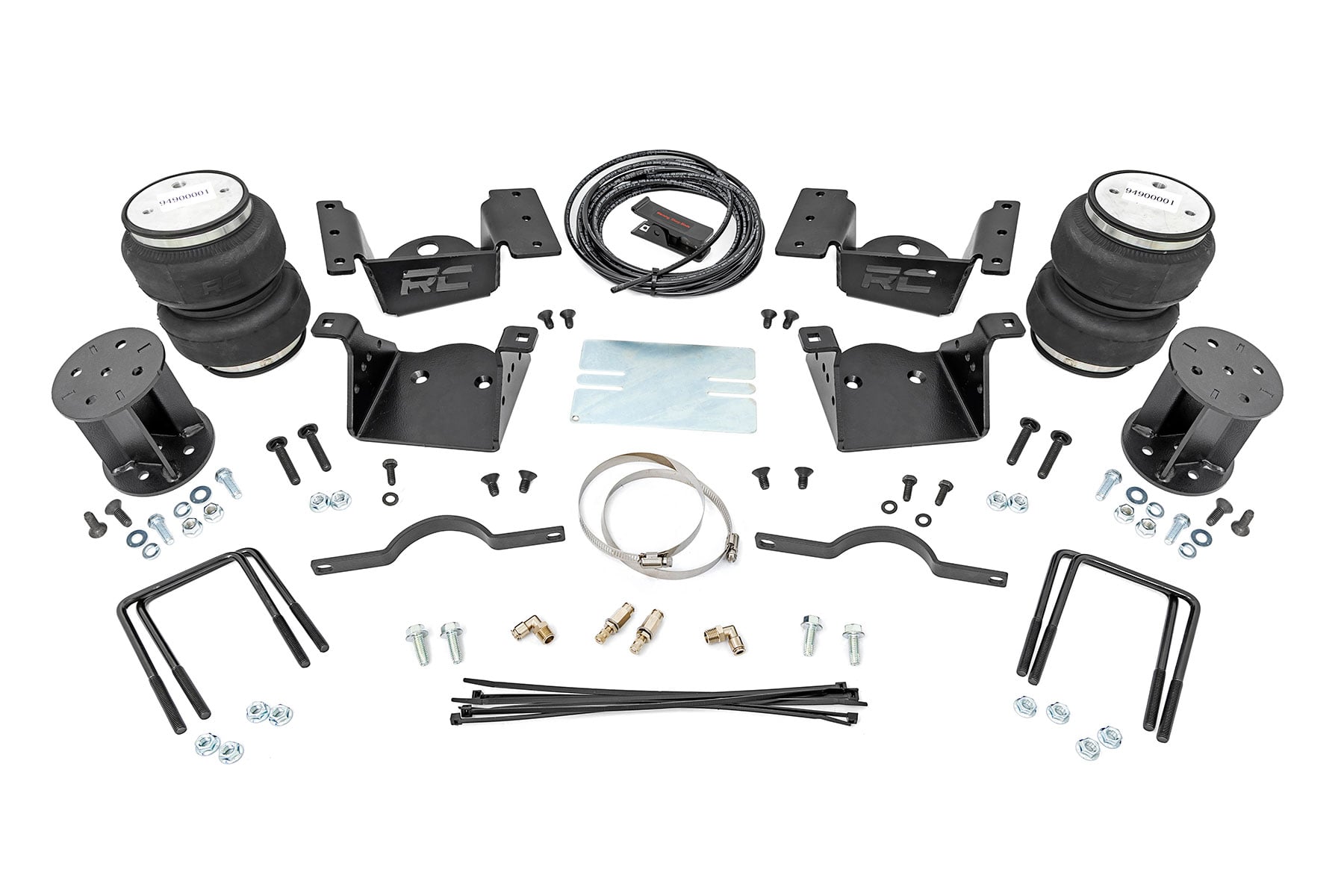 Rough Country Air Spring Kit 7.5 Inch Lift Kit Chevy/GMC 2500HD/3500HD (11-19)