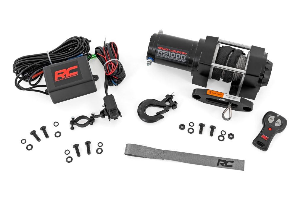 Rough Country 1000-LB Winch UTV Synthetic Rope